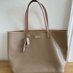 Coach Park Metro Leather Tote/Handbag
